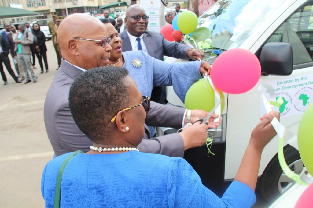Mini Bus Donation by Afdb to the Parliament of Zimbabwe