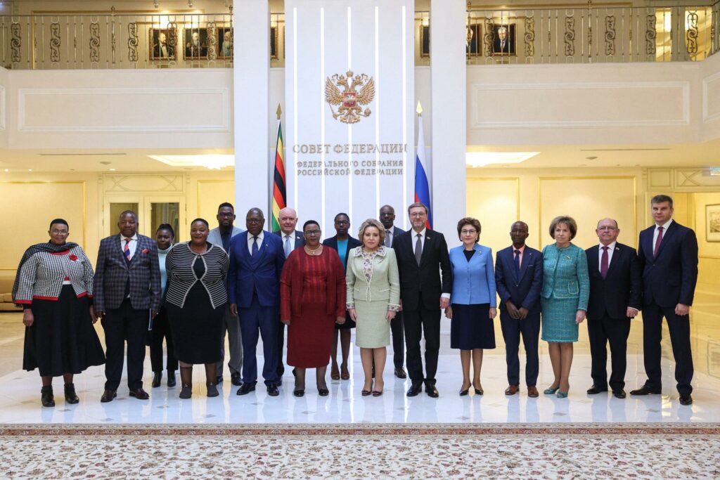 President of the Senate Hon. M. M. Chinomona’s bilateral visit to Moscow, Russia